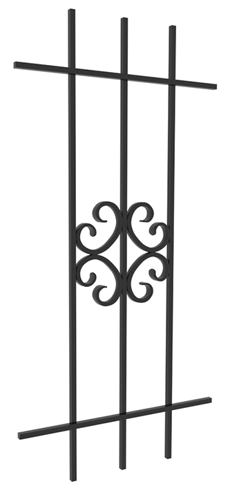 Грати віконні, 600х1200, арт. 303/1