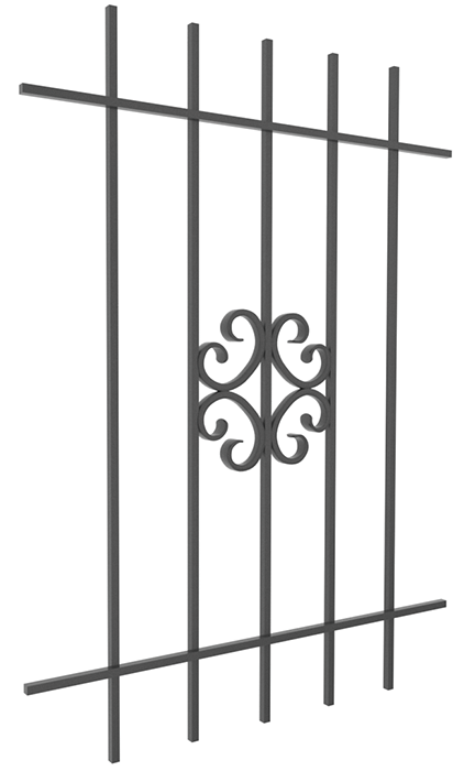 Грати віконні, 900х1200, арт. 303/2