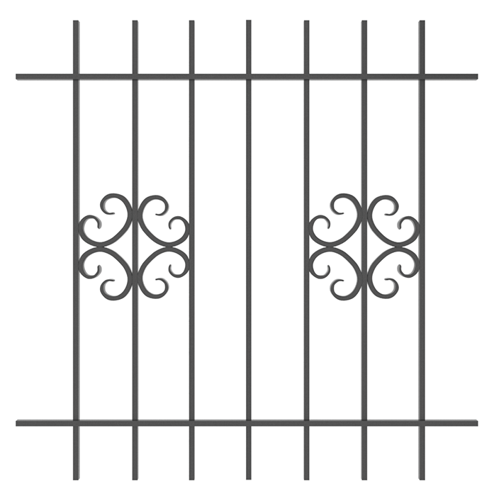 Грати віконні, 1200х1200, арт. 303/4