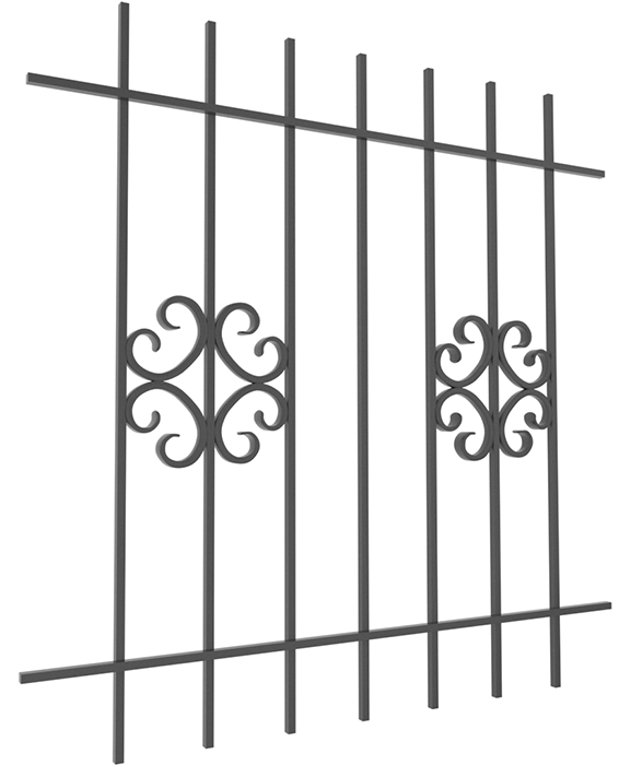 Грати віконні, 1200х1200, арт. 303/4