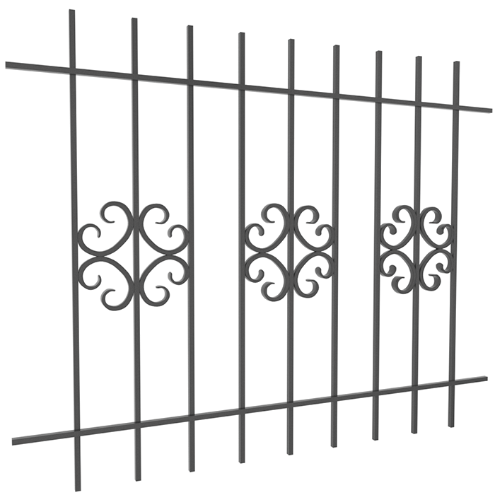 Грати віконні, 1500х1200, арт. 303/6