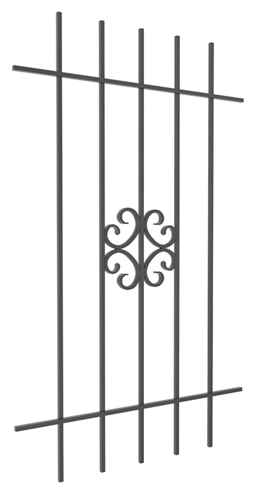 Грати віконні, 900х1500, арт. 304/2