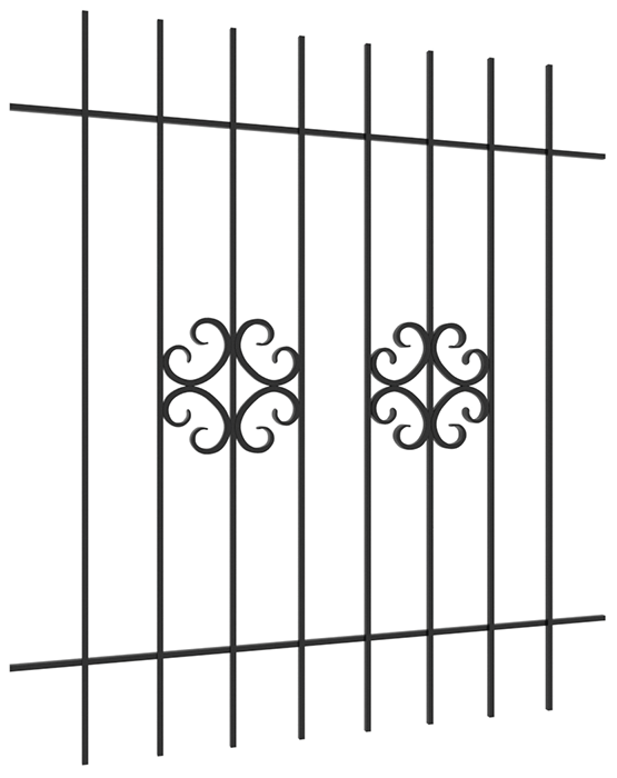 Грати віконні, 1350х1500, арт. 304/5