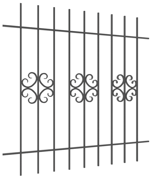 Грати віконні, 1500х1500, арт. 304/6