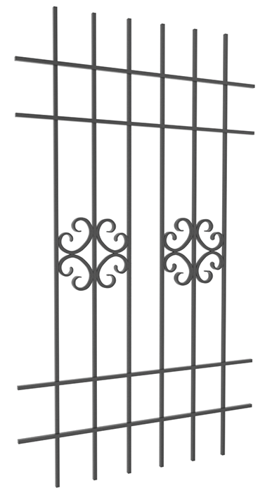 Грати віконні, 1050х1800, арт. 305/3