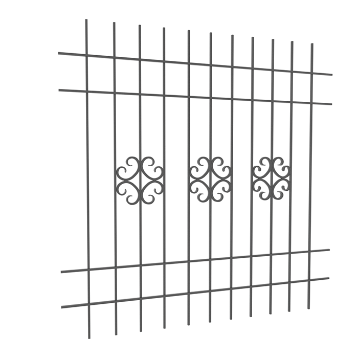 Грати віконні, 1800х1800, арт. 305/7