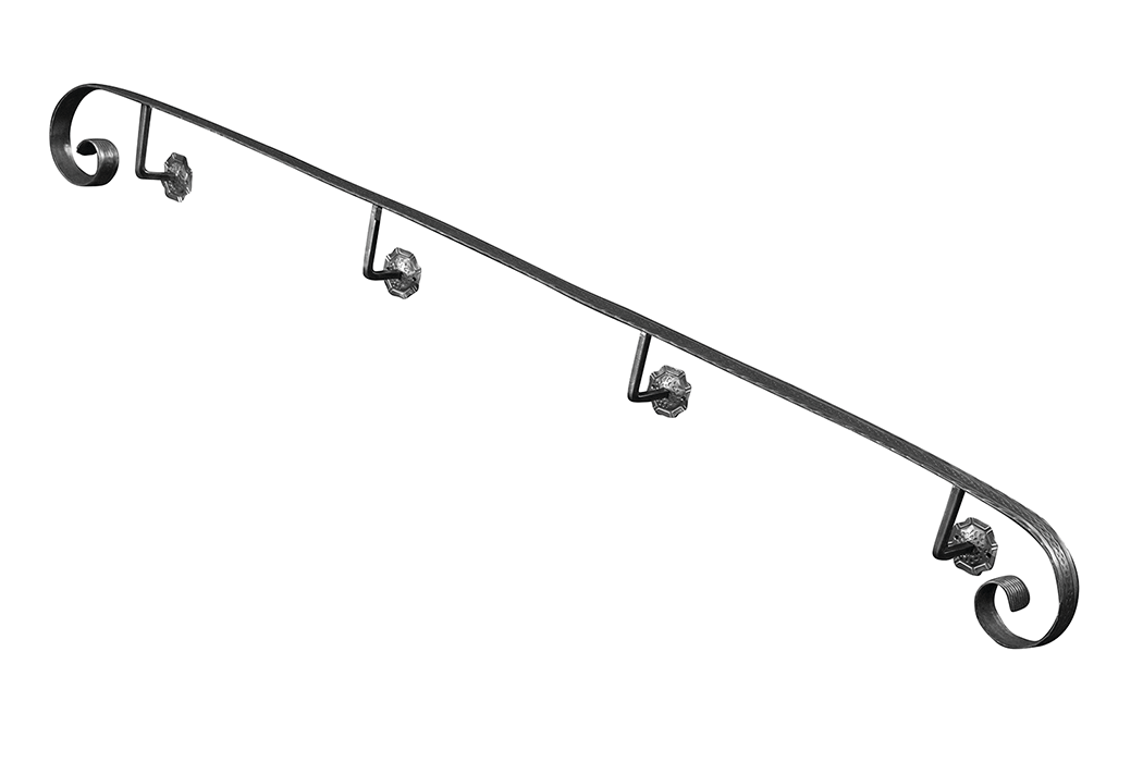 Поручень пристінний, 2000x40x4, арт. 89/3