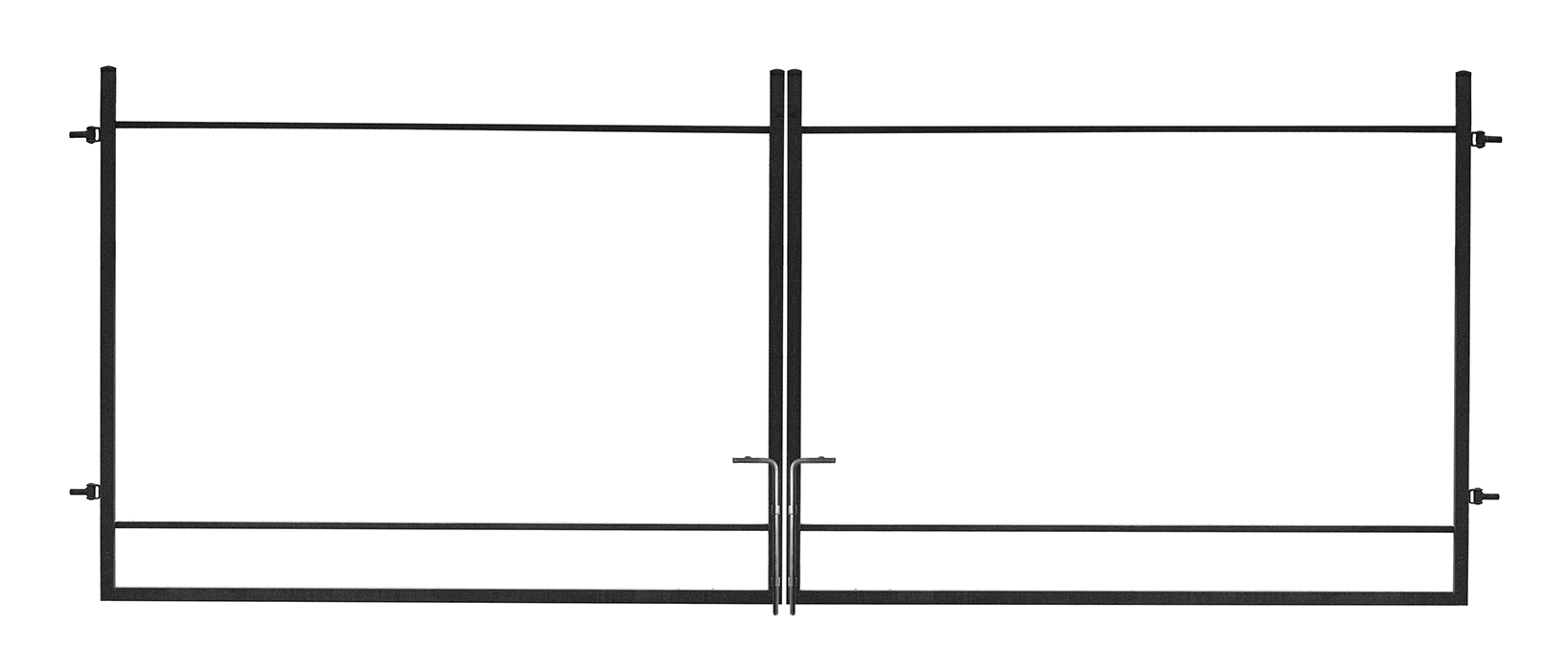 Каркас ворот Єко, 4000x1500, арт. 246/2