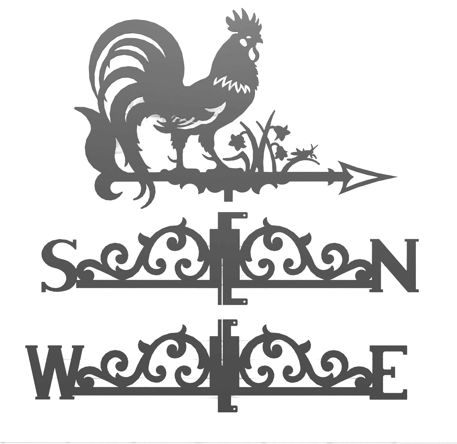 Флюгер , 1000х750х2, арт. 212/5